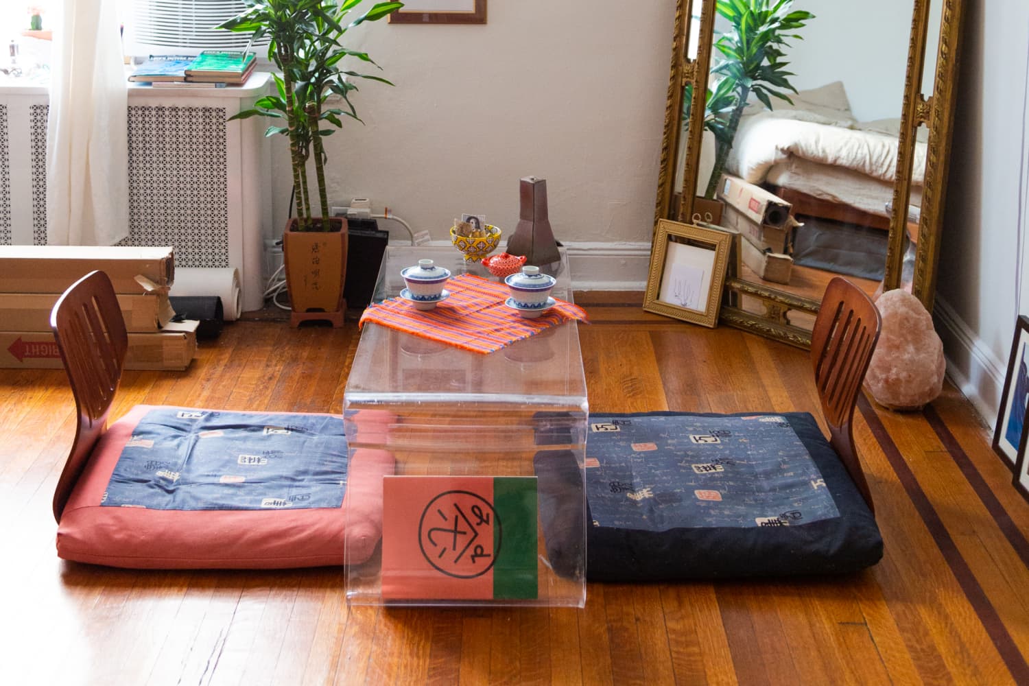 Couchless living new arrivals room